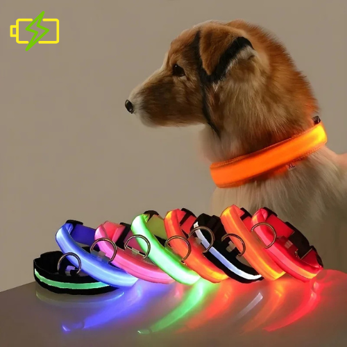 GlowPet™ LED Collar - Rechargeable